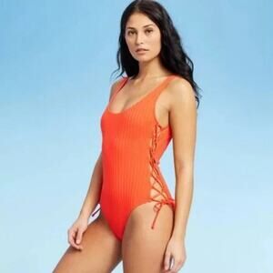 NWT SUNN LAB Swim One Piece Swimsuit Size Large
